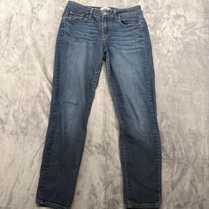Paige Jeans‎ Kylie Crop Women's Size 27(28) Blue Low Rise 27in Inseam